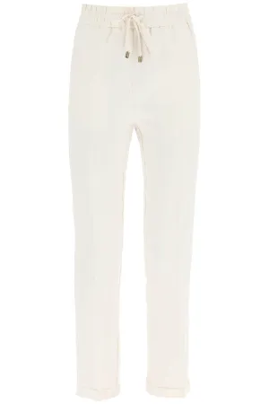 Pinko High-Waisted Wide-Leg Palazzo Pants