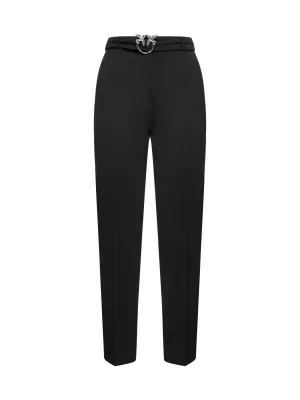 Pinko Logo Belted Waist Pants