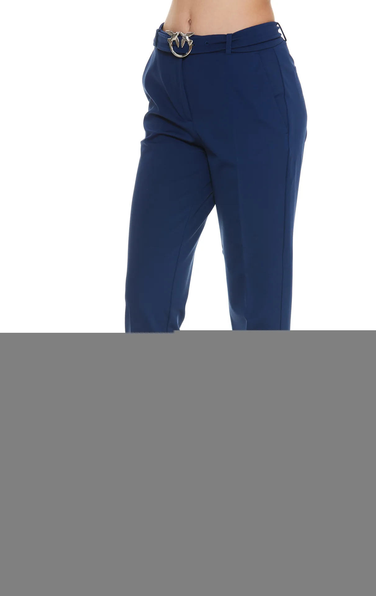 Pinko Logo Belted Waist Pants