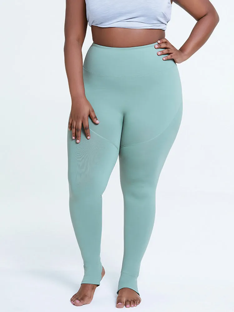 Plus Size High Waisted Yoga Pants Workout Leggings