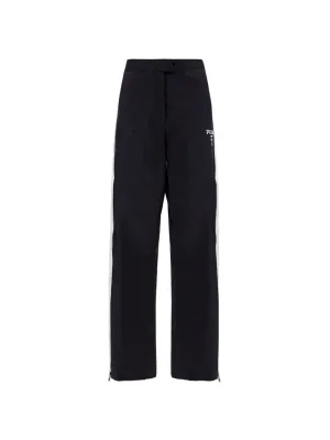 Prada Logo Printed Straight Leg Pants