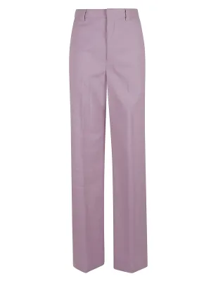 REDValentino High Waist Straight Leg Tailored Pants