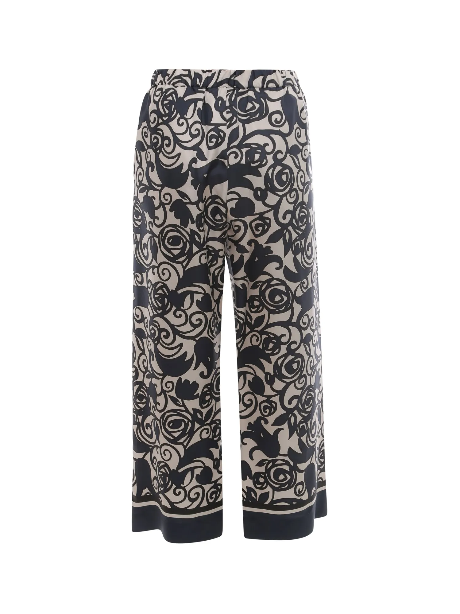 'S Max Mara Motif Printed Pants