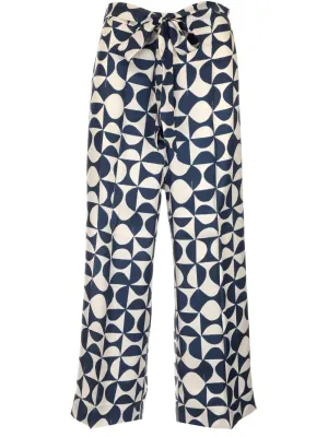 'S Max Mara Palazzo Printed Pants
