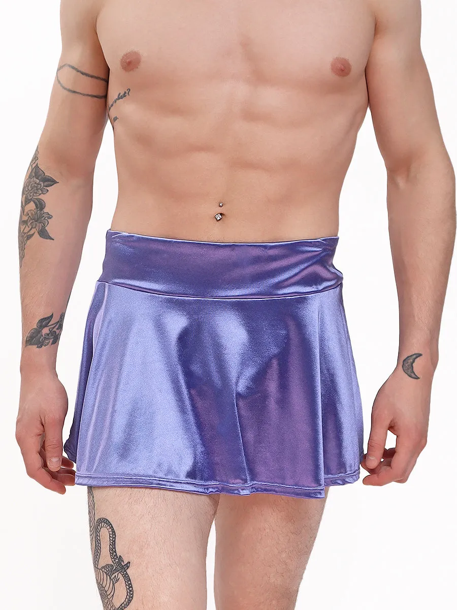 Satin Mini Skirt