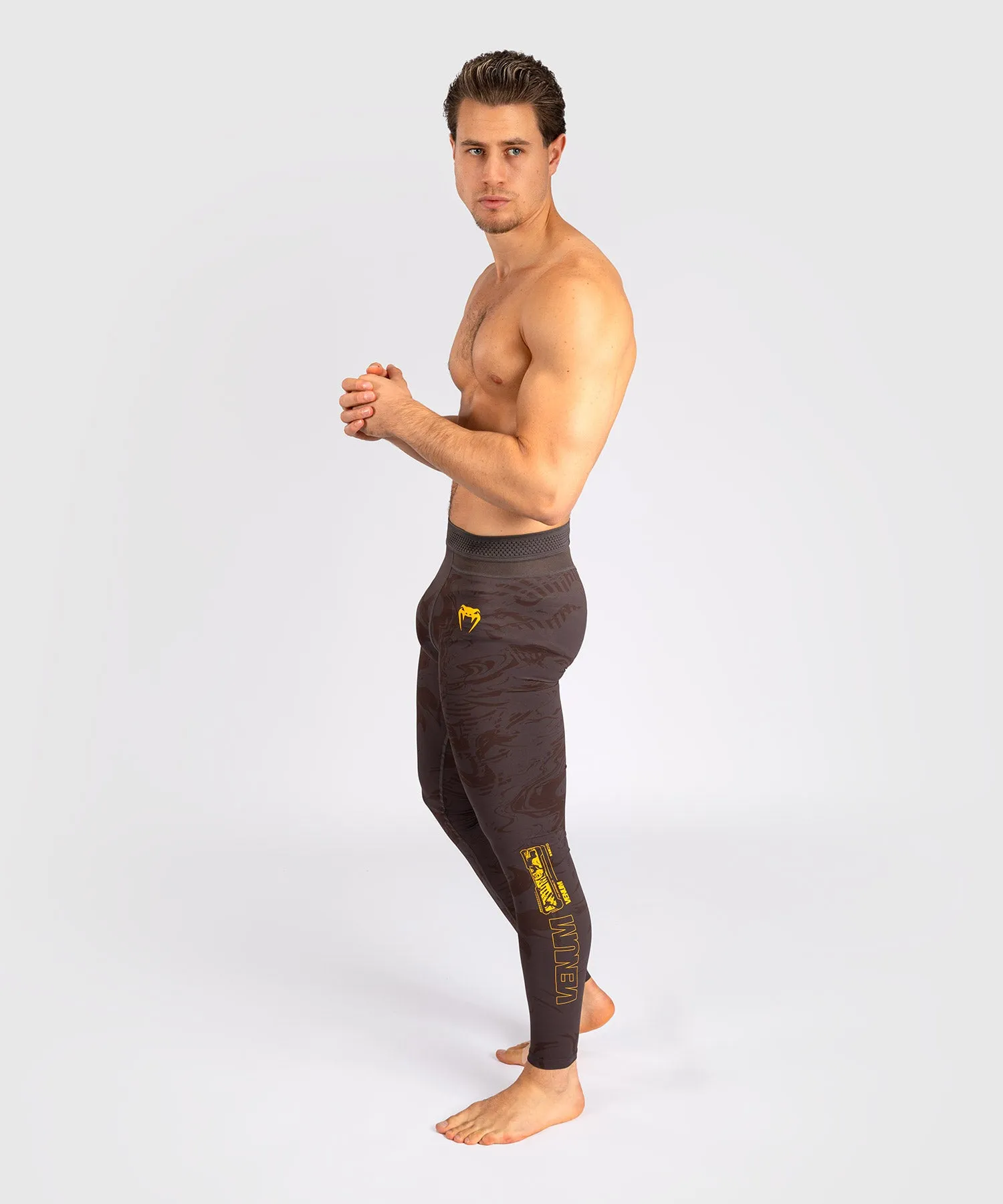 UFC Fusion by Venum Fight Week Men’s Performance Tight - Earthen Brown