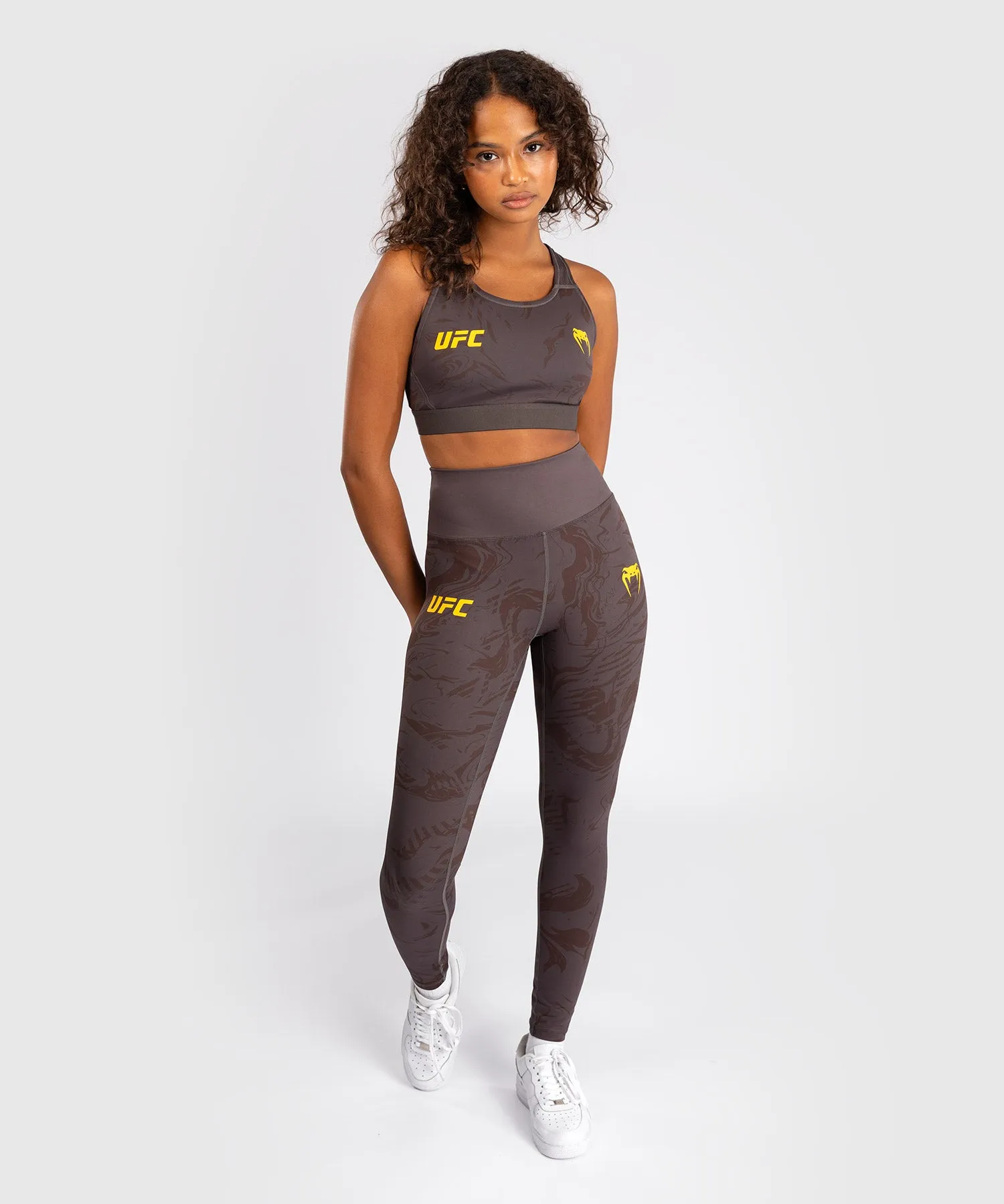 UFC Fusion by Venum Fight Week Women’s Performance Tight - Earthen Brown