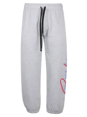 Versace Jeans Couture Logo Printed Track Pants