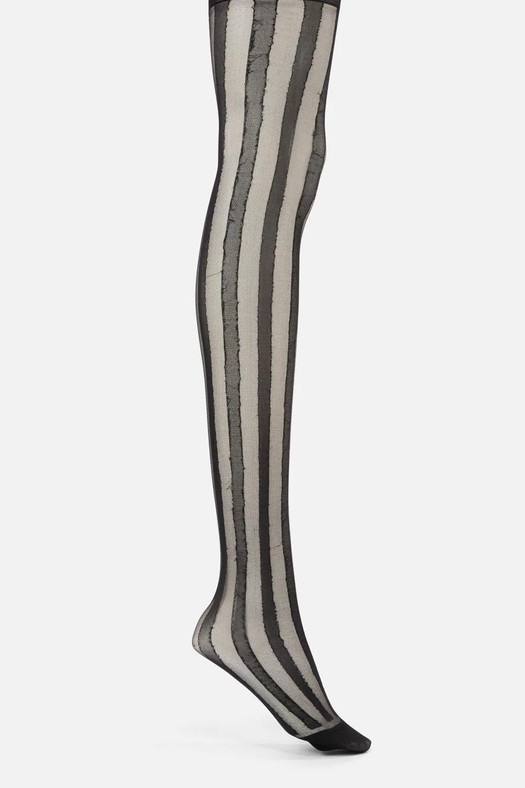 Vertical Striped Tights