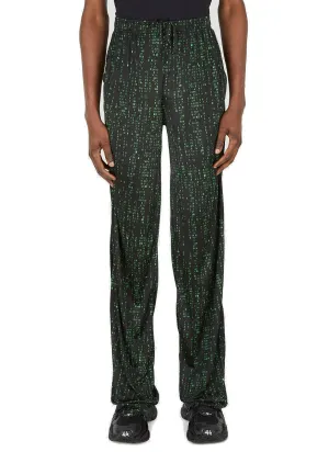 Vetements Graphic Printed Straight-Leg Pants