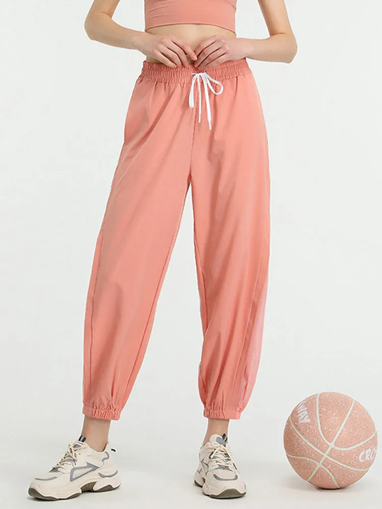 Women Lightweight Lounge Loose Fit Jogger Yoga Pants with Pockets