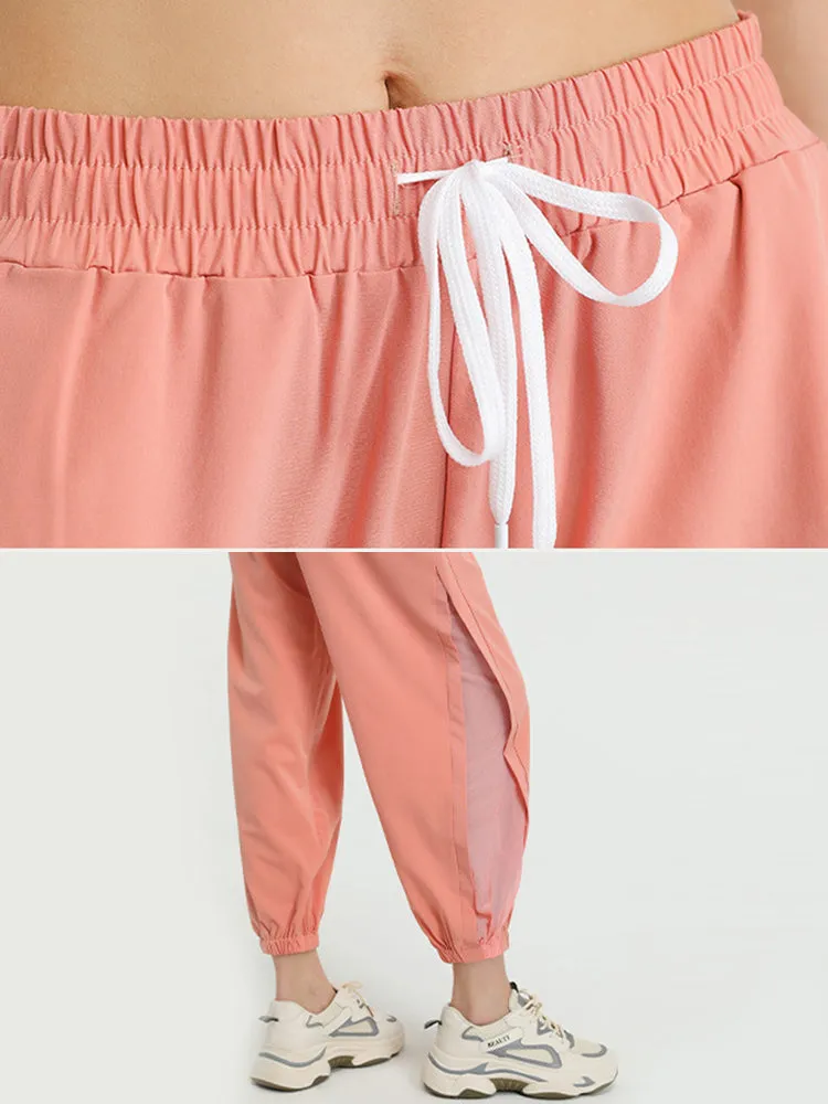 Women Lightweight Lounge Loose Fit Jogger Yoga Pants with Pockets