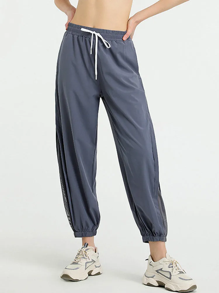 Women Lightweight Lounge Loose Fit Jogger Yoga Pants with Pockets