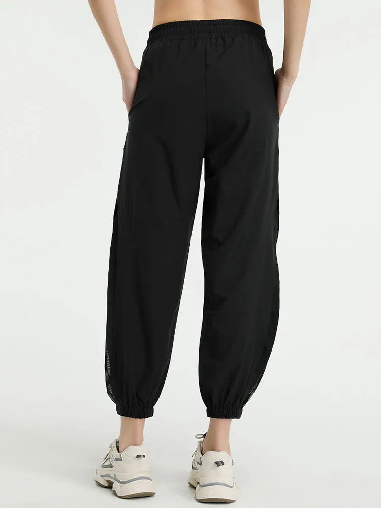 Women Lightweight Lounge Loose Fit Jogger Yoga Pants with Pockets