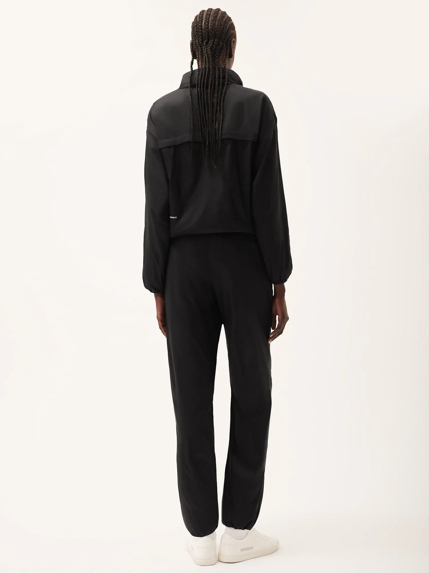 Womens DNA Recycled Nylon Track Pants—black