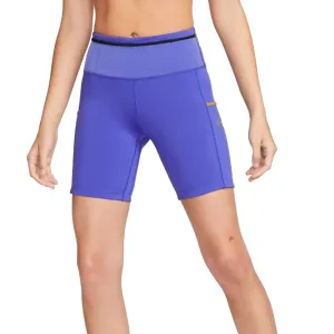 Womens Nike Epic Luxe Trail Short - Blue