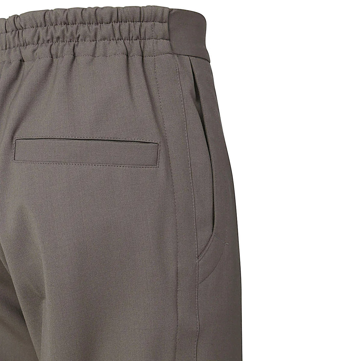 Z Zegna High Waist Straight Leg Trousers
