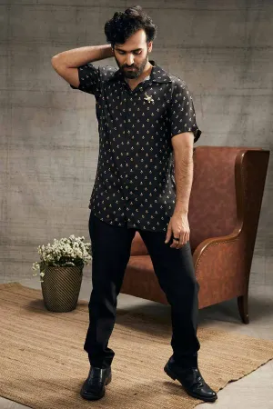 Zahra Printed Shirt & Pant Co-Ord Set