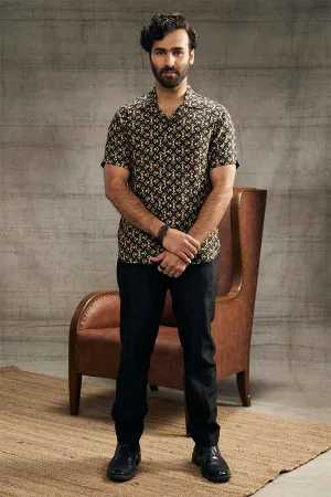 Zahra Printed Shirt & Pants Co-Ord Set